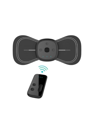 Teltree Taşınabilir Boyun Ve Omuz Masaj Cihazı - 6 Mod, 9 Şiddet Ayarlı, Uzaktan Kumandalı Siyah Masaj Yastığı Siyah