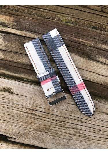 22 Mm Renkli Suni Deri Kordon