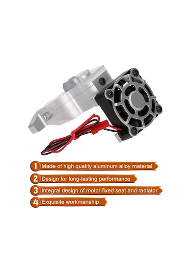 Pazly Yüksek Trx-4/6 Traxxas Soğutucu Radyatör Performanslı Motor Geeroyoo Alüminyum 550 - Ha