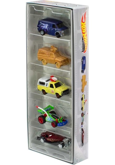 Mattel Hot Wheels Disney Premium 100th Bundle Renkli