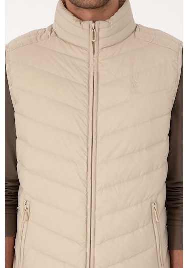 U.s. Polo Assn. Erkek Taş Yelek Dokuma 50310045-vr049 Tas