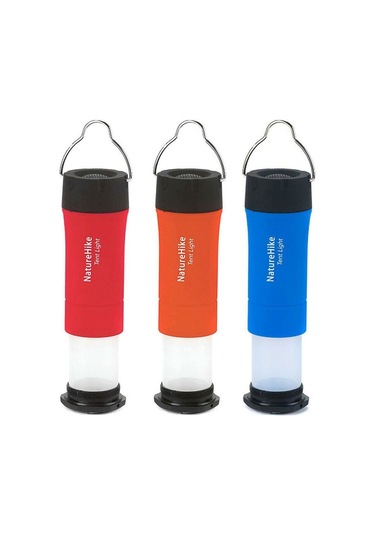 Naturehike 3ın1 Multifonksiyonel Led Kamp Lambası Mavi Çok Renkli