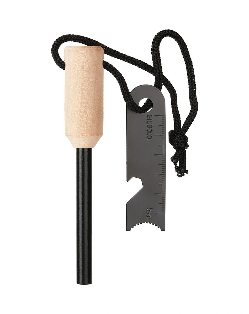 Moveevo Tahta Saplı Çevreye Dost Alev Alma Aleti - Çadır Kampı Ve Doğa Hayatı İçin Çok Fonksiyonlu Magnezyum Çubuğu, Ölçü Çizgili Ve Şarap Açıcı Özellikli Tip A Çok Renkli Moveevo Tahta Saplı Çevreye Dost Alev Alma Aleti - Çadır Kampı Ve Doğa Hayatı İçin Çok Fonksiyonlu Magnezyum Çubuğu, Ölçü Çizgili Ve Şarap Açıcı Özellikli Tip A Çok Renkli