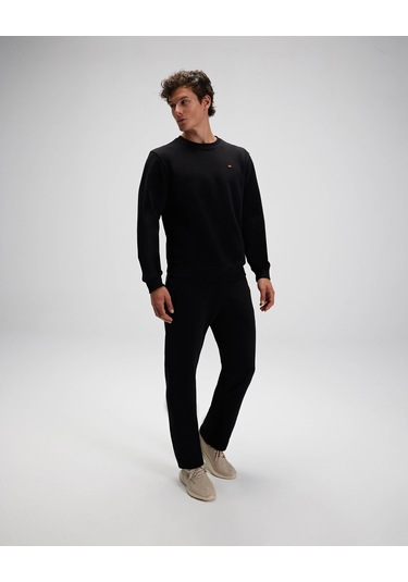 Ellesse Erkek Sweatshirt Em579-bk Black Çok Renkli