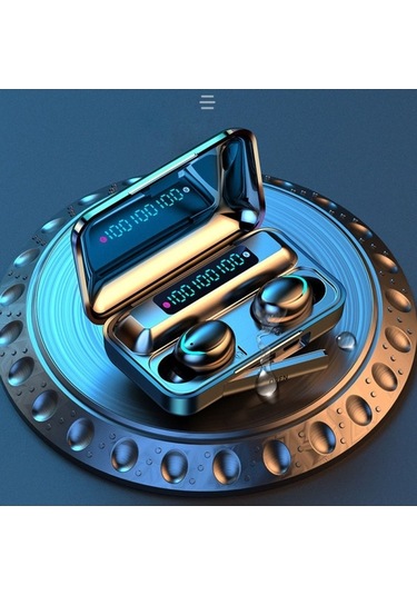 Primepickings F9 Bt5.0 Kablosuz Spor Kulaklık, Led Dokunmatik, Gürültü Azaltma, Ipx7 Su Geçirmez, Hi-fi Ses