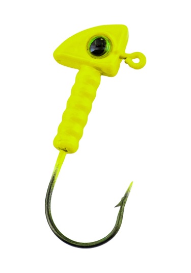 Jighead - Zoka - Kurşunlu Olta İğnesi - Xh-a 06 - Açık Yeşil - 7 Gr - 10 Adet