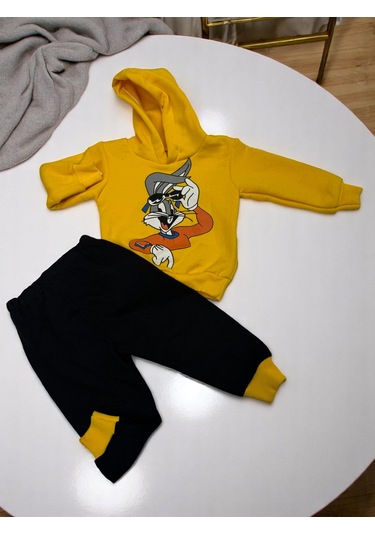 Kapşonlu Takım Renkli