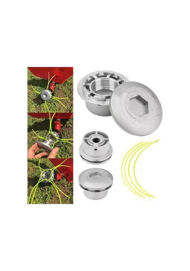 Pazly Evrensel Çim Biçme Makinesi Alüminyum Kesme Başlığı - Profesyonel Kullanım İçin