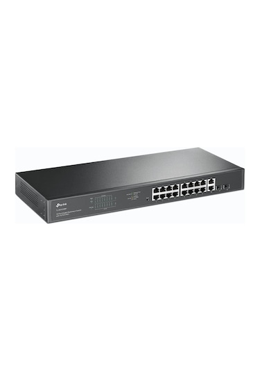 TP-Link TL-SG1218MP 16 Port 10/100/1000 Mbps PoE+ 2 Port SFP Gigabit Switch