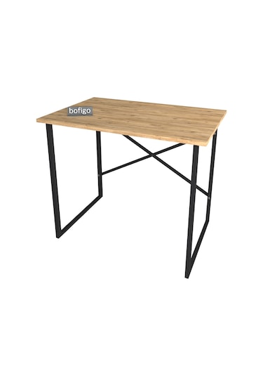 Bofigo 60x90 Cm Çalışma Masası Bilgisayar Masası Çam Açık Kahverengi