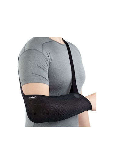 Luxor Fileli Kol Askısı Siyah (Large 44 - 50 Cm)