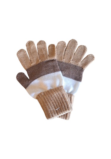 Garson Beden Erkek Çocuk Eldiven Kahverengi - 8-12 Yaş Kahverengi
