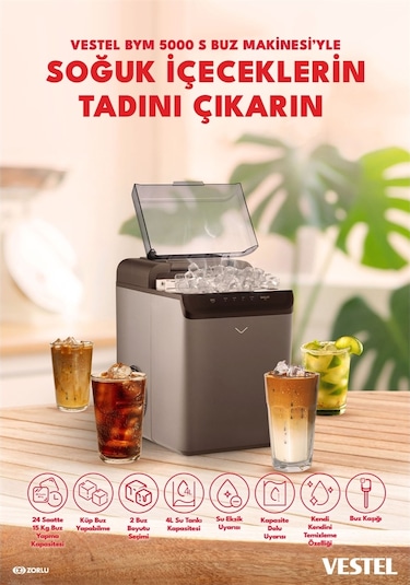 Vestel Bym 5000 S Buz Yapma Makinesi