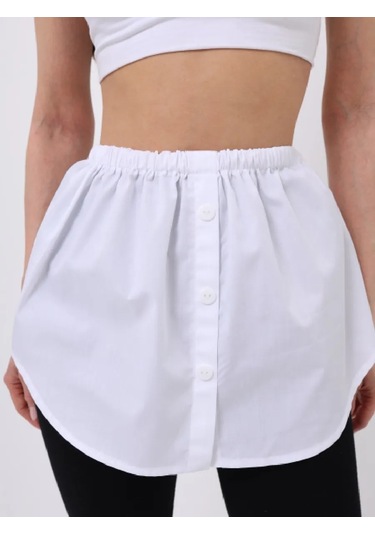 Cackı To Go Lastikli Taklit Gömlek 275304303 Beyaz