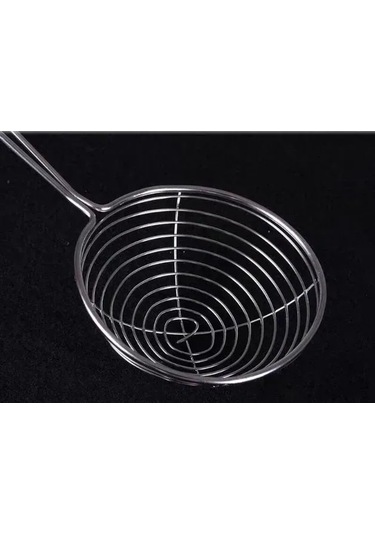 Wezone Büyük Boy Siyah 10cm Çelik Filtre Kaşık -火锅 Ve İçeceklerde Filtreleme, Damakları Kopartma, Akıtma İşlevi Diğer