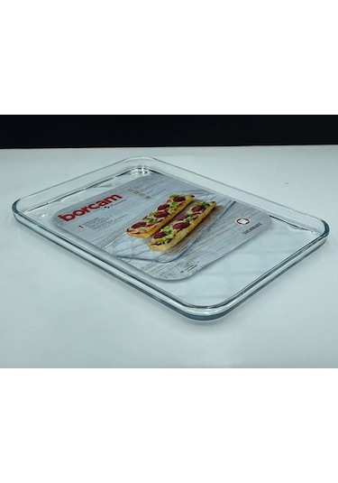 Paşabahçe 590066 Borcam Tepsi 1025 Cc 33,4x24,4x2 Cm