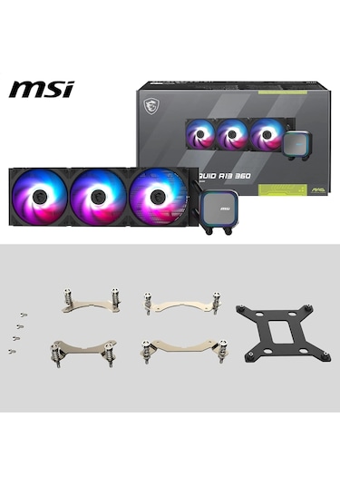 Msı Mag Corelıquıd A13 360mm Agrb Sıvı İşlemci Soğutucusu