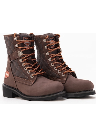 Harley Davidson New Worker Erkek Kahverengi Nubuk Bot