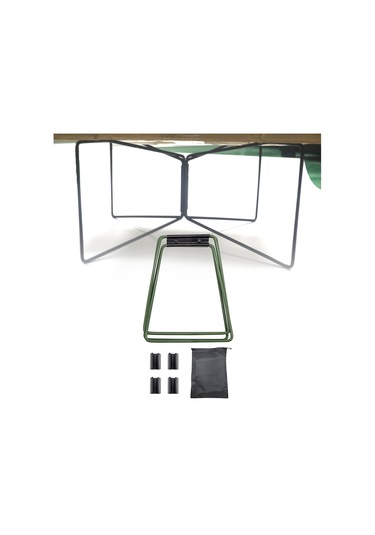 Homyl Katlanabilir Soğutucu Standı Evrensel Su Kabı Yeşil Yeşil