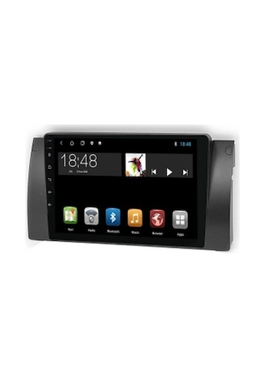 Bmw 5 Serisi E39 1995-2003 4gb Ram 64gb Hafıza 8 Çekirdek Carplay Kamera Android Multimedya 9"
