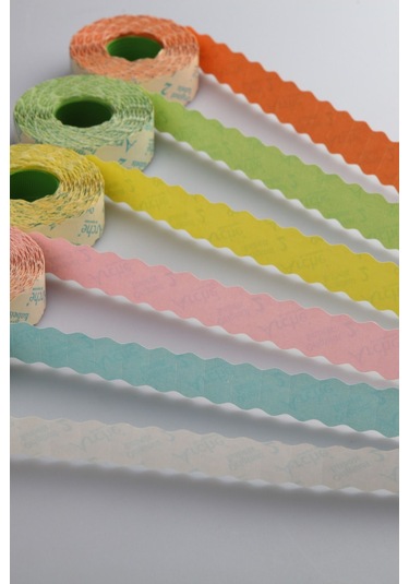 Meto Etiket Hardal Sarısı 42 Rulo 42x1500 Yg Label 4 Fiyat Etiketi Tabanca Etiketi 1