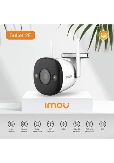 Imou 3mp Wıfı 3.6mm Ipc-k3dp-3h0wf Dış Ortam Bullet Kamera Bullet 2e