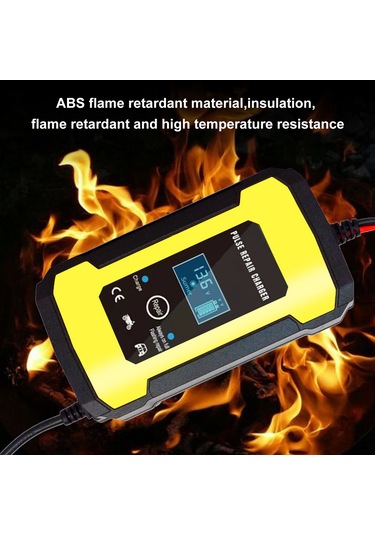 Padalink 12v Akıllı Şarj Cihazı - Otomatik Bakım, Lcd Ekranlı, Araç Ve Tekne Aküleri İçin