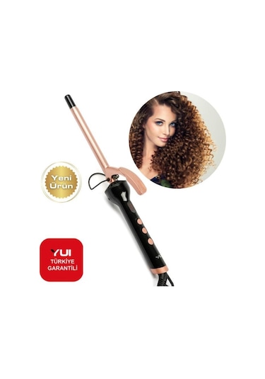 Yui Kb 306 Seramik Plaka Afro Dalga 13mm Saç Şekillendirici Maşa