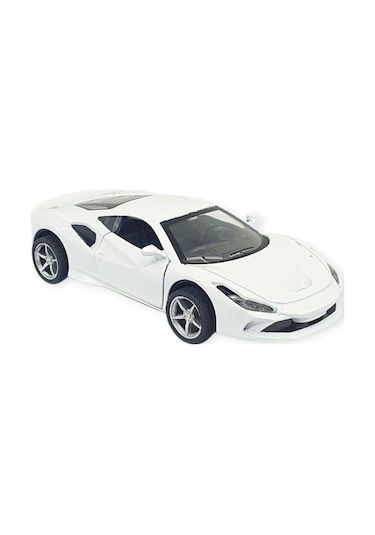 Çek Bırak Araba Metal - 6636-68m - Beyaz Beyaz