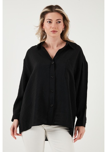 Fashion Friends Bayan Gömlek 25y0571k1 Siyah Siyah