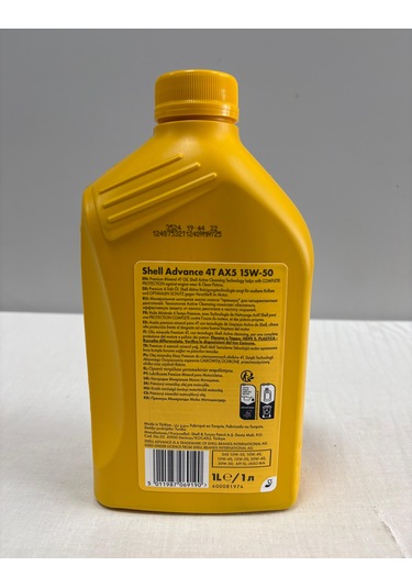 Advance 4t Ax5 15w50 1l Motosiklet Yağı Üretim Tarihi 2025