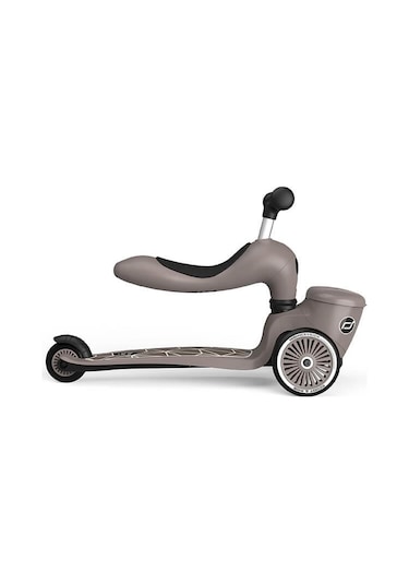 Scoot And Ride Highwaykick 1 Lifestyle Scooter - Brown Lines 210621-96605