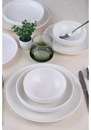 Tabak Evi Porselen Sofia Yemek Takımı 8 Parça 2 Kişilik