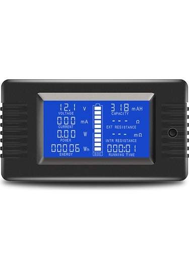 Butu Dc 0-200v Gerilim Akım Akü Test Cihazı, Özellik: 100a Şantlı Pzem-015