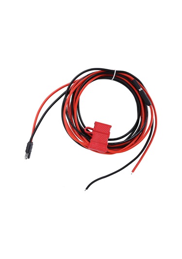 Kangvka Motorola Mobil Radyolar İçin Sigorta Füzyeli Güç Kablosu - Cm200 Pm400 Cdm750 Cdm1250 Uyumlu Araç Tabanlı Bağlantı Kablosu Hkn4137