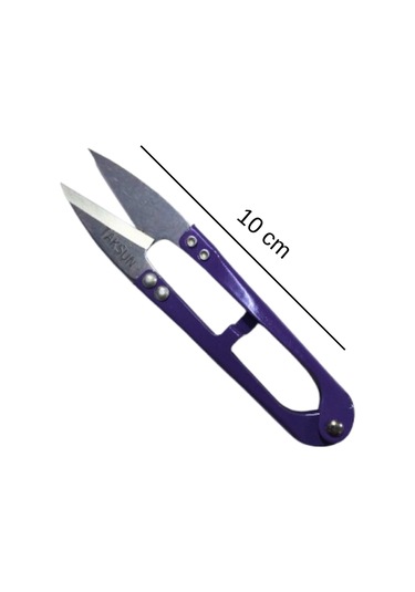 Tekstil Makası Openet,nakış,dokuma,iplik Mkası 10 Cm Taksun 1 Adet - Mor
