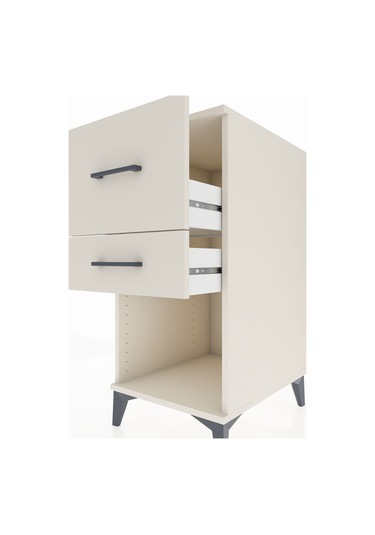 Kronos Komodin 2 Çekmeceli 44x59x96 Aytaşı-aytaşı Aytaşı