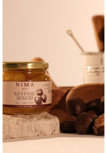 Nima Gurme Bursa Fidyekızık Kestane Şekeri 520 G