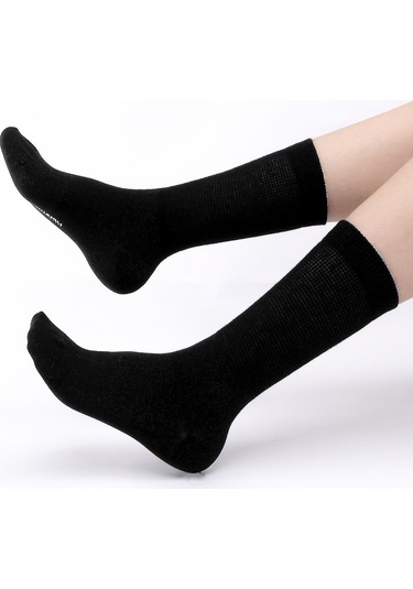Mısırlı Kadın %10 Gümüş Madeni İçerikli Siyah Soket Çorap M 78000 Sı Siyah
