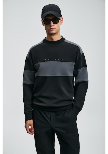 Lufian Pıeces Erkek Sweatshirt Siyah Siyah 112030189100100 Siyah Lufian Pıeces Erkek Sweatshirt Siyah Siyah 112030189100100 Siyah