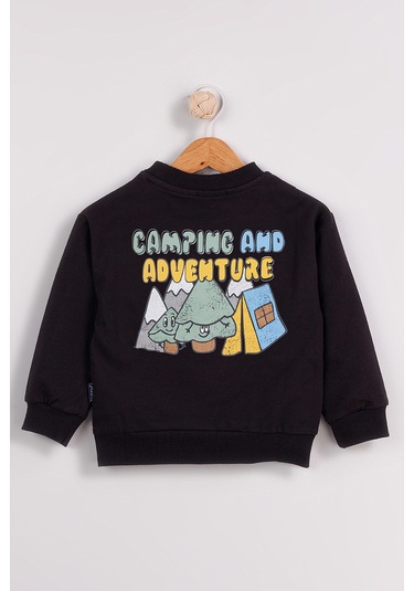 Erkek Çocuk Sweatshirt Siyah