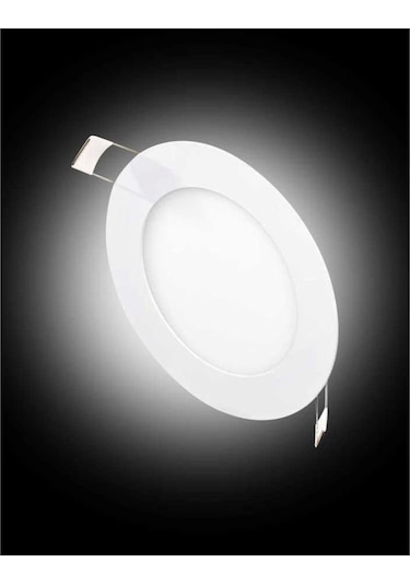 10 Adet Global K2 Kdl400 6w 6500k Beyaz Smd Yuvarlak Slim Led Panel