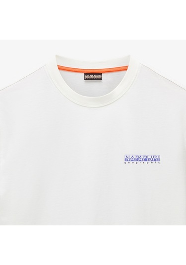 Napapijri S-guide Erkek Beyaz T-shirt Np0a88v62061 Beyaz