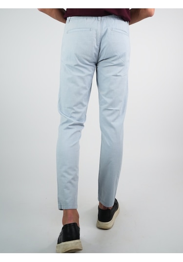 Digital Jeans Erkek Keten Jogger Buz Mavi Pantolon Buz Mavi