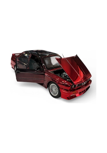 Hobbiez World 1/24 Bmw E30 M3 - Metallic Red/black