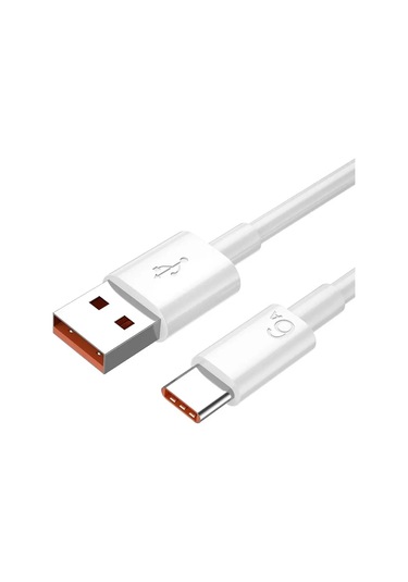 6a Tip C Süper Hızlı Şarj Kablosu Veri Kablosu Redmi Not 14 13 Pro + Mi 13t 12t Usb Type-c 1.5m Diğer