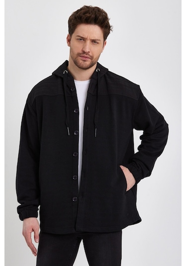 Alexandergardi Alexandergardı Paraşüt Kumaş Detaylı Oversize Hırka E22-61000 001