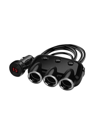 Dancemonkey Çift Usb Hızlı Şarj Aleti - Araç Şarj Cihazı Siyah