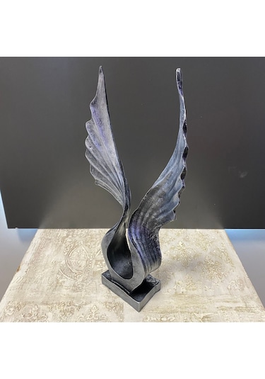 Soyut Modern Anka Kanat Dekoratif Obje