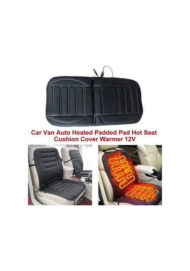 Besthome1 12v Araç Isıtma Yastığı - Otomatik Sıcaklık Kontrol, Kaymaz Koltuk Altlığı, Güvenli Ve Konforlu